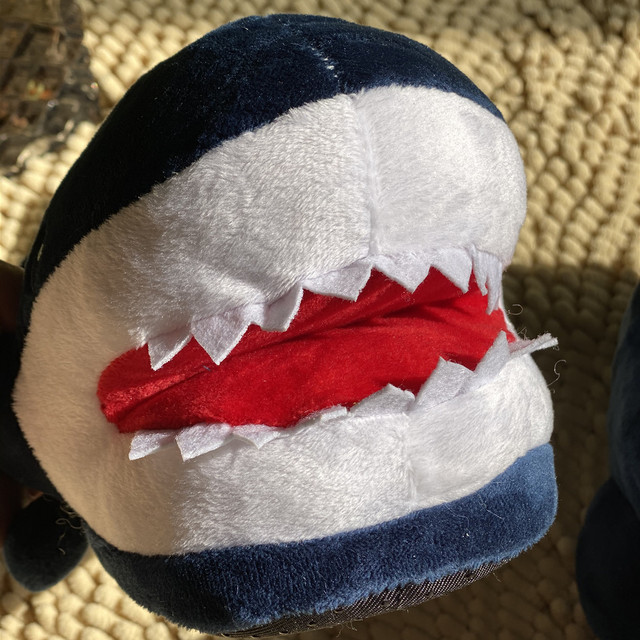 Kapcie zimowe Funny Shark, unisex, ciepłe i puszyste, dla kobiet i mężczyzn, w zabawnym wzorze zwierzęcym - Wianko - 7