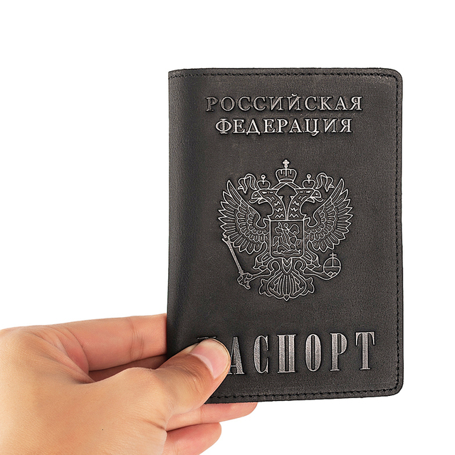 Federacja Rosyjska - Retro skórzane etui na paszport i karty biznesowe - Wianko - 16