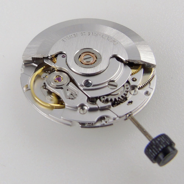 Automatyczny zegarek mechaniczny azji PT5000 - wysoka dokładność, 28800 bph, wyświetlanie daty, klon 2824, 25 klejnotów, średnica 25.6mm - Wianko - 8