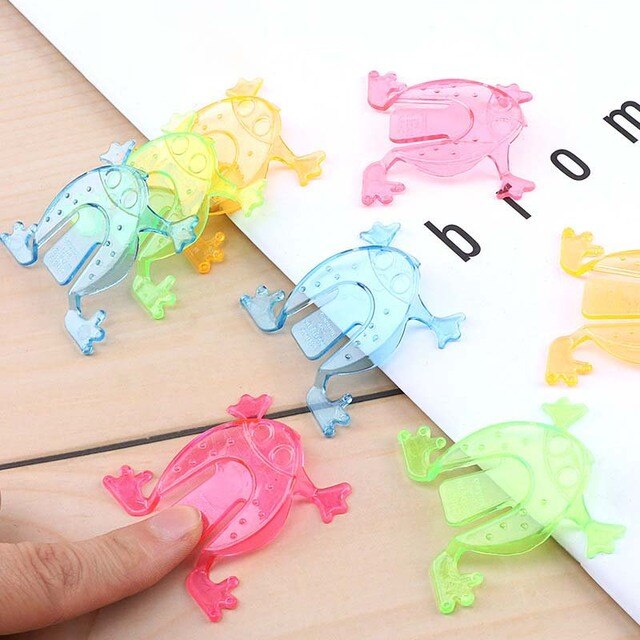 Zabawka dla dziecka: 20 kolorowych skoków żaby - Mini Baby Shower, prezenty imprezowe, dziecięce gry z palcami, 4.5cm - Wianko - 4