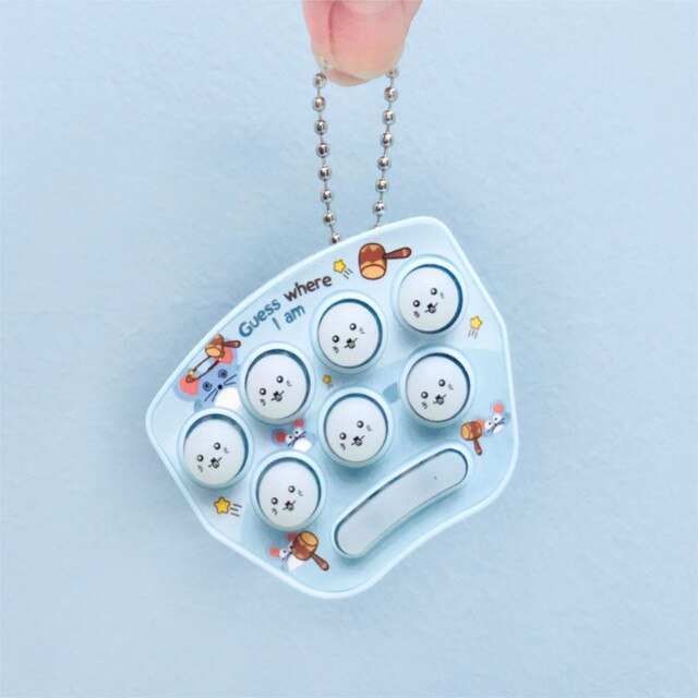 Sensoryczna gra Mini Whack-a-Mole – Push Popet z LED i elektronicznymi grami pamięci oraz Push Bubble Dimple dla dzieci i dorosłych - Wianko - 7