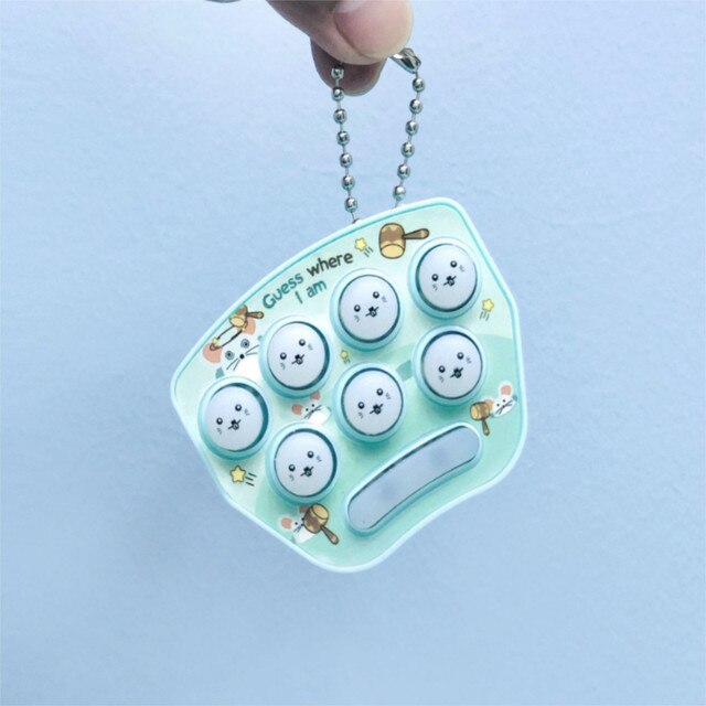 Sensoryczna gra Mini Whack-a-Mole – Push Popet z LED i elektronicznymi grami pamięci oraz Push Bubble Dimple dla dzieci i dorosłych - Wianko - 6