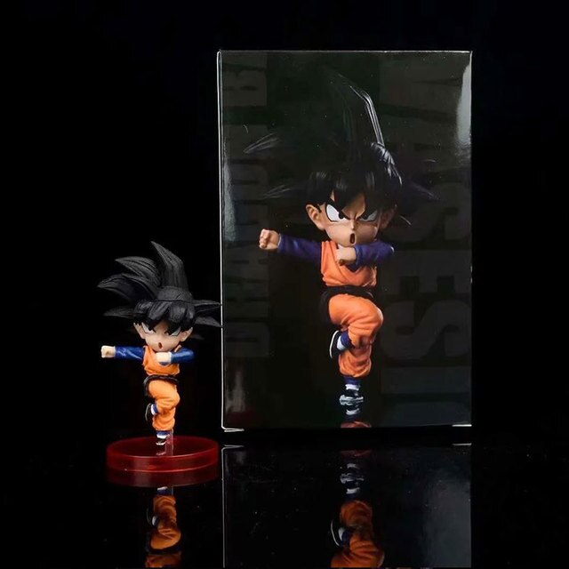 Figura Dragon Ball Z Goku Super Saiyan 8cm - Goten Trunks - dekoracje na prezenty - Wianko - 5