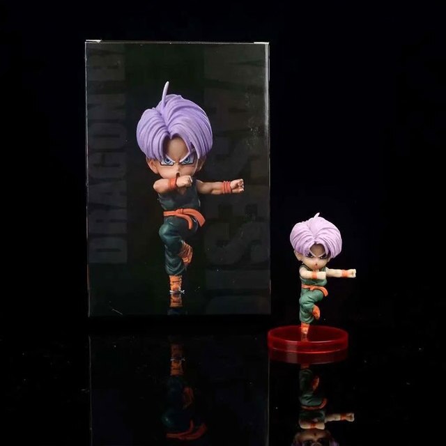Figura Dragon Ball Z Goku Super Saiyan 8cm - Goten Trunks - dekoracje na prezenty - Wianko - 6
