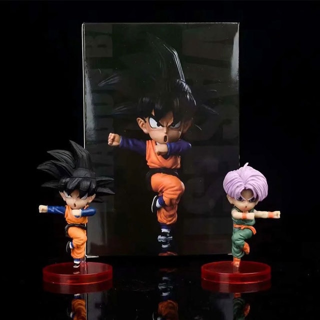 Figura Dragon Ball Z Goku Super Saiyan 8cm - Goten Trunks - dekoracje na prezenty - Wianko - 1