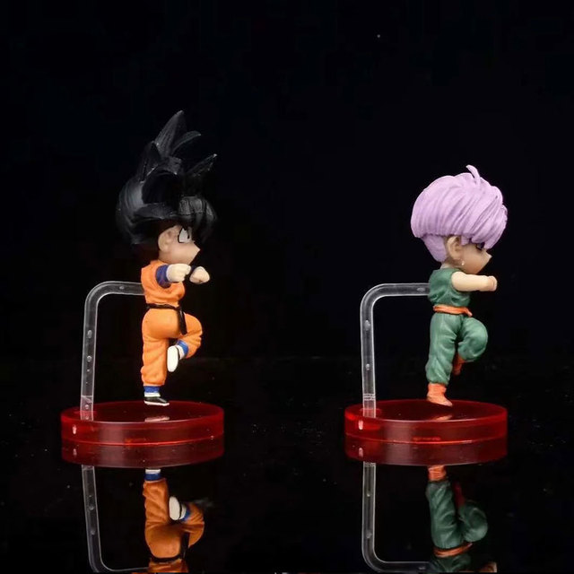 Figura Dragon Ball Z Goku Super Saiyan 8cm - Goten Trunks - dekoracje na prezenty - Wianko - 3