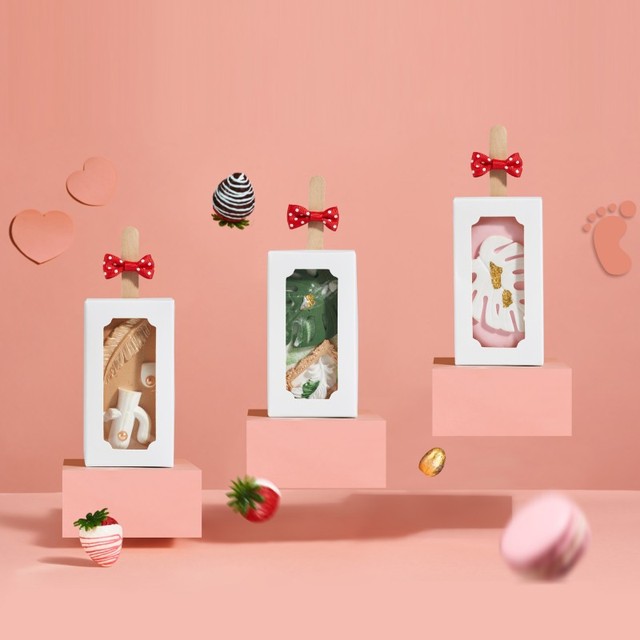 Pudełka Cakesocle z Otworem Party Favor Treat Candy Macaron - Opakowanie na Prysznic, Babay i Wesele (50/100 sztuk) - Wianko - 7