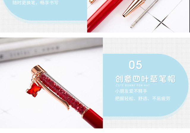 Długopis kulkowy z kryształem, producent hurtowy, 28 sztuk w opakowaniu - Wianko - 7