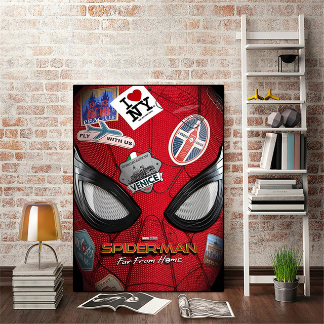 Obraz na płótnie Avengers: Spiderman Daleko od Domu - Marvel Deadpool 2 - Wystrój Salonu - Plakat Filmowy / Wall Art Picture - Wianko - 7