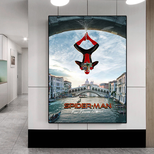 Obraz na płótnie Avengers: Spiderman Daleko od Domu - Marvel Deadpool 2 - Wystrój Salonu - Plakat Filmowy / Wall Art Picture - Wianko - 6
