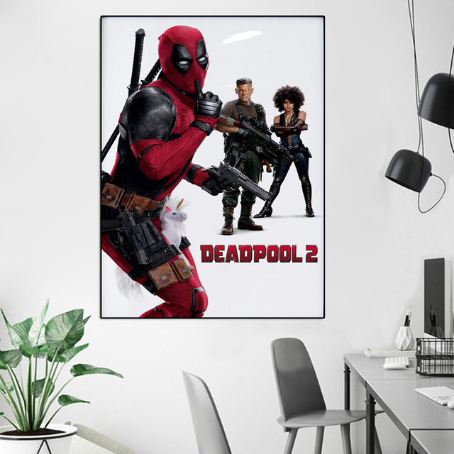 Obraz na płótnie Avengers: Spiderman Daleko od Domu - Marvel Deadpool 2 - Wystrój Salonu - Plakat Filmowy / Wall Art Picture - Wianko - 5