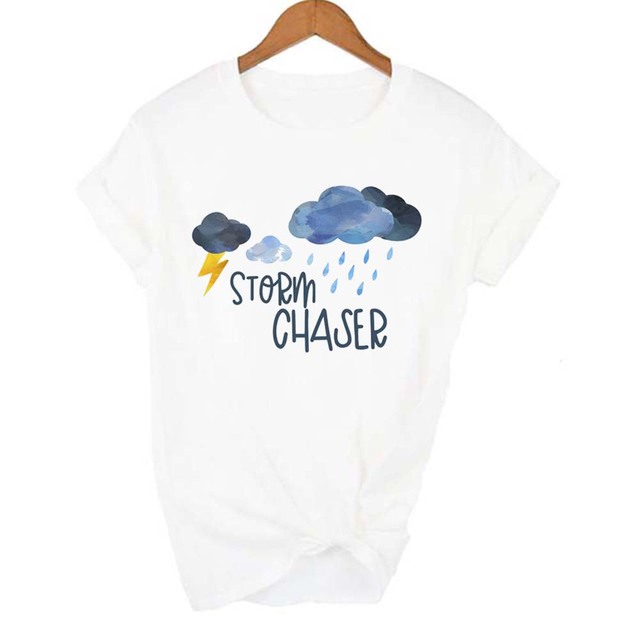 Pasujące koszulki Storm Chaser Tornado dla matki i syna: mama i ja, mama i córka - Wianko - 3