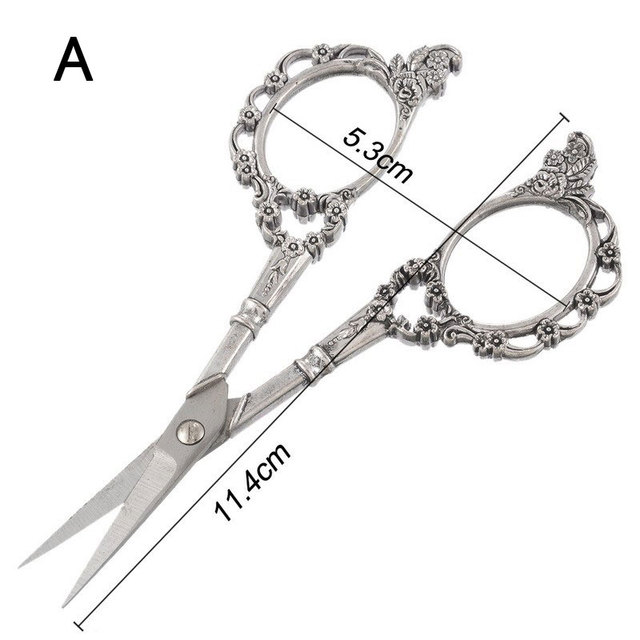 Nożyczki ze stali nierdzewnej do szycia, 25 stylów, krzyżowy ścieg haftowy - Wianko - 2