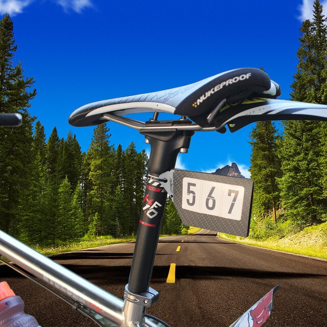 5 sztuk naklejek rowerowych z numerami dla rowerów wyścigowych i górskich - Wianko - 2