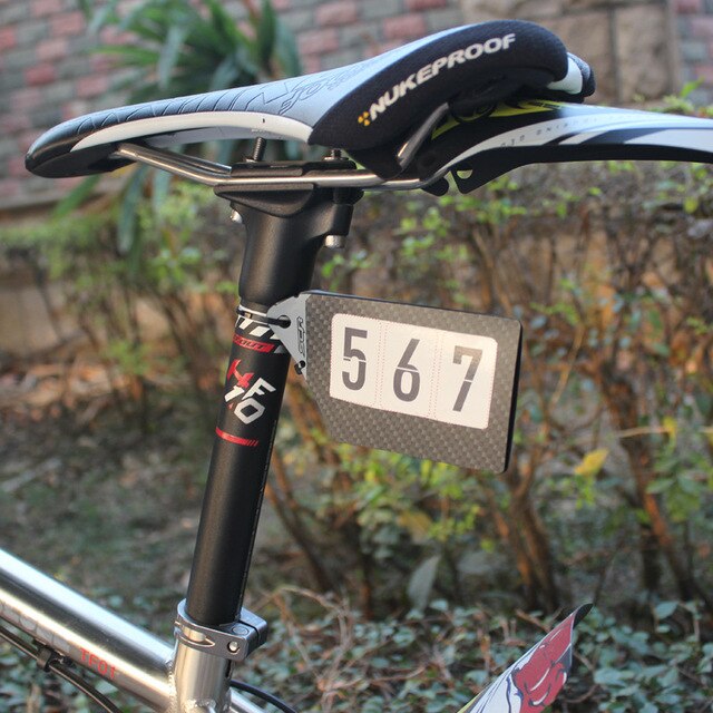 5 sztuk naklejek rowerowych z numerami dla rowerów wyścigowych i górskich - Wianko - 4