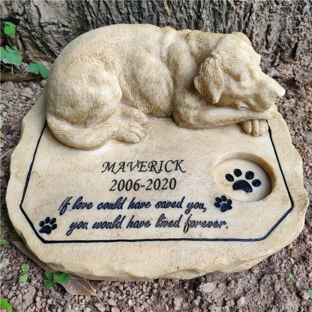 2020 Nowość - Psy domowe nagrobki bez pochodzenia (Nagrobki dla zwierząt) - Wianko - 7