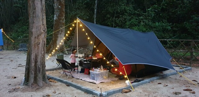 Duża plandeka wodoodporna Octagon 5.1x5.1m - namiot przeciwsłoneczny schronisko ogrodowe z baldachimem na plażę i wycieczki - Wianko - 35