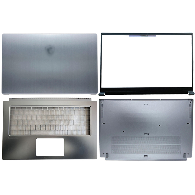 Srebrna Tylna Pokrywa LCD do Laptopa MSI Modern 15 M15 MS-1551 - Wianko - 8