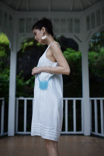 Elegancka torebka na ramię dla kobiet - 2019 nowy model Mini Crossbody z perłami i koralikami - Wianko - 1
