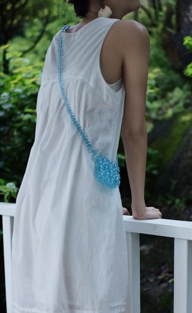 Elegancka torebka na ramię dla kobiet - 2019 nowy model Mini Crossbody z perłami i koralikami - Wianko - 2