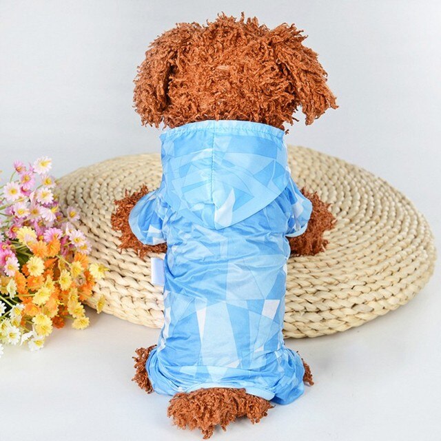 Płaszcz przeciwdeszczowy dla psów z dużą torbą do przechowywania - Wianko - 1