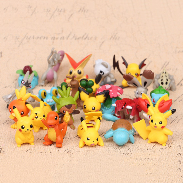 Zestaw 24 sztuk 4-5cm Figurki Anime Pokemon dla dzieci - Prezenty Świąteczne, Zabawki Akcji, Dekoracje - Wianko - 12