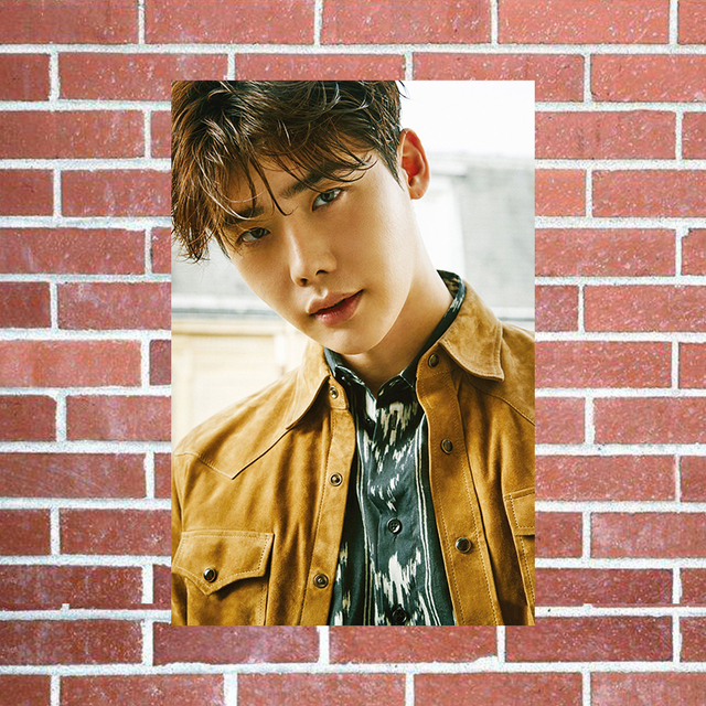 Obraz na płótnie Lee Jong Suk - Wall Art koreańska gwiazda, plakaty i druki dla dzieci, dekoracje do pokoju - Wianko - 5