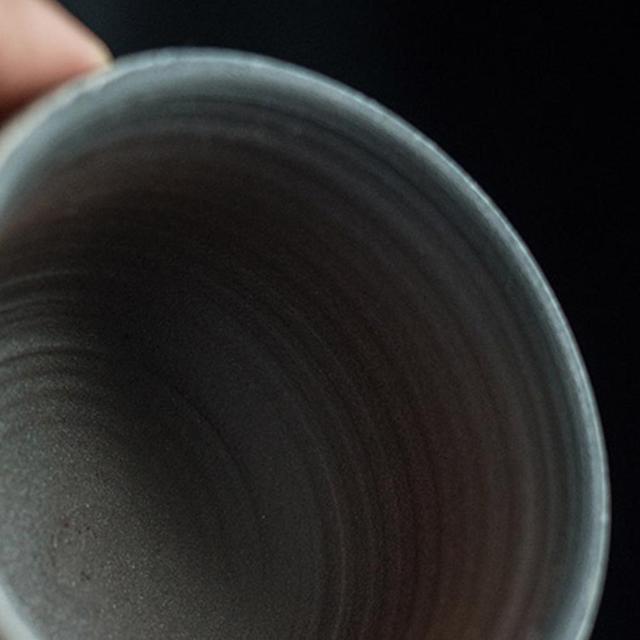 Retro handmade ceramiczna filiżanka do herbaty w stylu kamionki - artykuł do domu - Wianko - 6