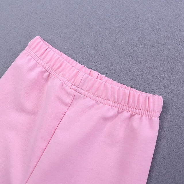 Zestaw ubrań dla noworodka: Dziewczece Off Shoulder Topy w paski + spodnie w stylu poszarpanym + opaski, kolor różowy - Wianko - 11