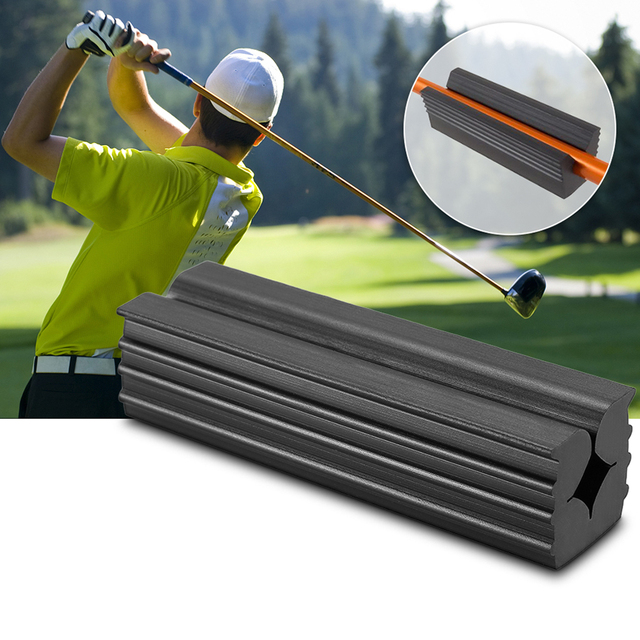 Gumowe uchwyty do kijów golfowych Golf Club Grip Vice - czarne, trwałe, zaciski wymiennego narzędzia do przekładni - Wianko - 4