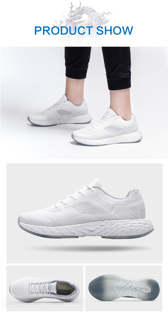 Białe buty do biegania ONEMIX dla mężczyzn i kobiet, sportowe trampki na maraton, obuwie trekkingowe - Wianko - 17
