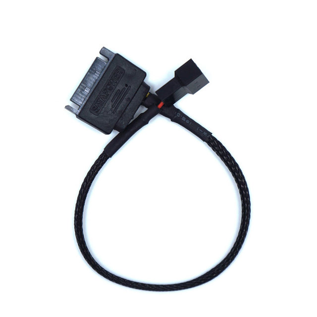 SATA 15Pin do 1, 2, 3 lub 4 * 3Pin/4Pin Splitter Hub konwerter Adapter PWM kabel zasilający do wentylatora chłodzącego komputera - Wianko - 8