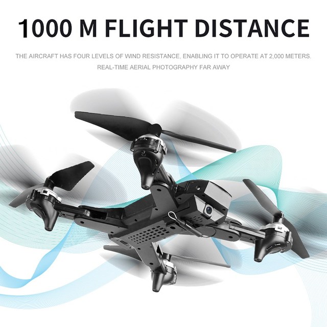 Dron z kamerą GPS 1080P WiFi FPV i funkcją trybu bezgłowego, wysokości i zdalnego sterowania - Wianko - 11