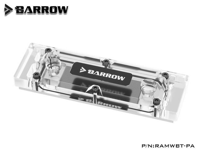 Zestaw bloków wodnych RAM BARROW 4 kanały ARGB 5V 3PIN AURA SYNC - 2 szt. RAMWBT-PA - Wianko - 6