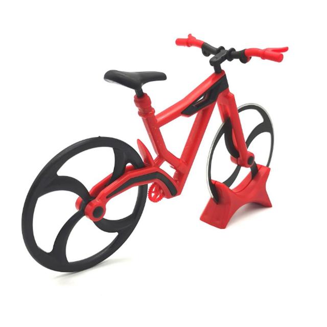 Rowerowe kółko do krojenia pizzy - plastikowy rower z nierdzewnej stali Roller Pizza Chopper - Wianko - 10