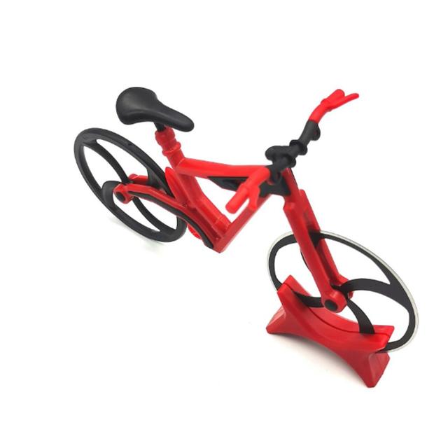 Rowerowe kółko do krojenia pizzy - plastikowy rower z nierdzewnej stali Roller Pizza Chopper - Wianko - 11