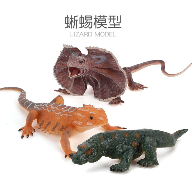 Figurka amfibia jaszczurka kameleon - model naukowy do dekoracji i zabawy - Montessori - Halloween - prezent - Wianko - 10