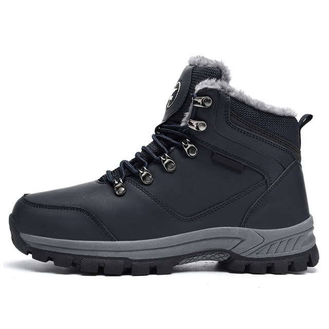Zimowe buty górskie - mężczyźni i kobiety - wodoodporne buty trekkingowe i śnieżne do outdooru - botki turystyczne - Wianko - 22
