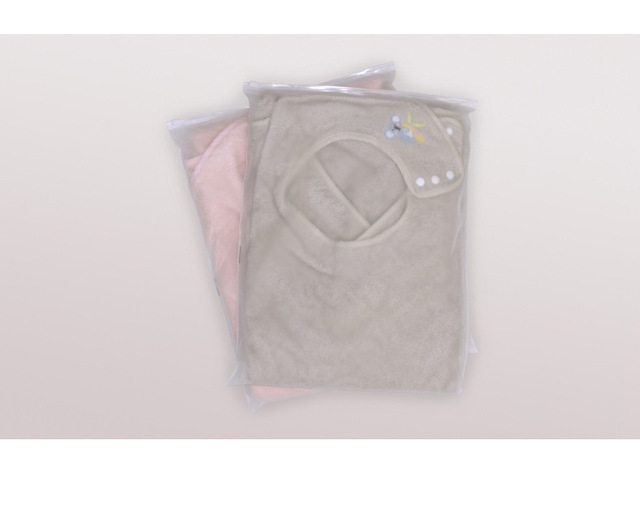 Baby ręcznik z kapturem szlafrok i koc dla noworodka, miękki i ciepły, 90*90CM - Wianko - 14