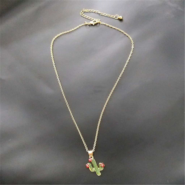 Złote kolczyki z czerwonym kryształem i zieloną emalią - delikatny kwiatowy motyw - Wianko - 9