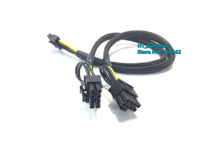 Kabel zasilający do GPU DELL R7525, obsługujący interfejs PCI-E i kartę 2080TI - Wianko - 2