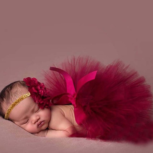 Nowa słodka różowa dziewczynka Tutu TS012 - spódnica z szydełkową opaską na urodziny - Wianko - 17