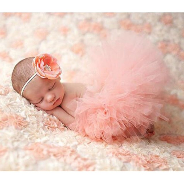 Nowa słodka różowa dziewczynka Tutu TS012 - spódnica z szydełkową opaską na urodziny - Wianko - 21