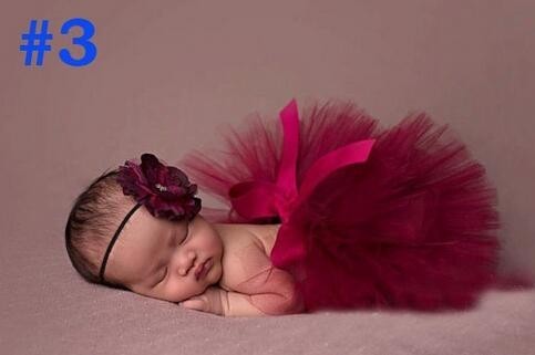 Nowa słodka różowa dziewczynka Tutu TS012 - spódnica z szydełkową opaską na urodziny - Wianko - 20