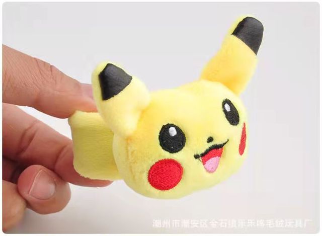 Nowy Pokemon - nadziewane Pikachu pluszowe zabawki Kawaii, miękkie, szczęśliwa lalka - Mini ręcznie władca, prezent na Boże Narodzenie lub urodziny dla dzieci - Wianko - 6