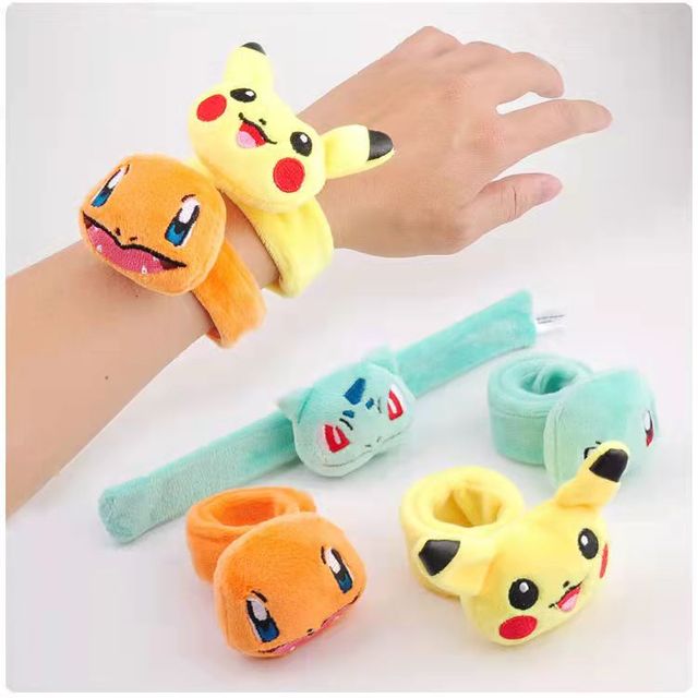 Nowy Pokemon - nadziewane Pikachu pluszowe zabawki Kawaii, miękkie, szczęśliwa lalka - Mini ręcznie władca, prezent na Boże Narodzenie lub urodziny dla dzieci - Wianko - 2