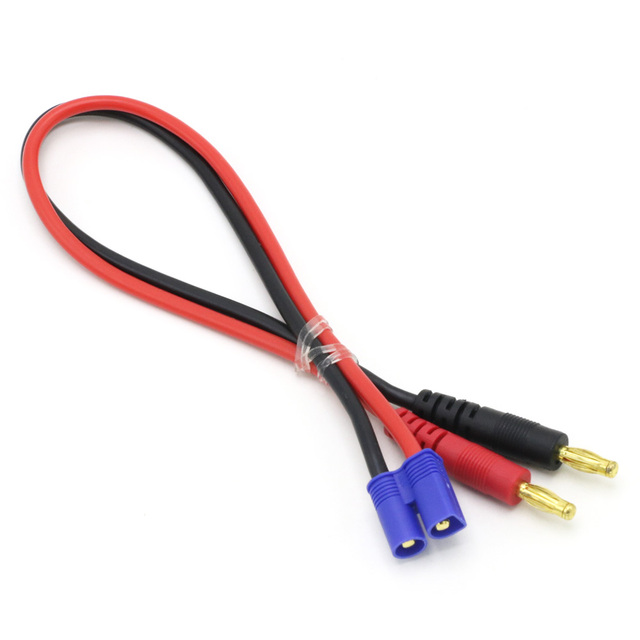 Imax B6 kabel ładowarki Lipo z wtykiem bananowym 4.0mm Amass MPX AS150 XT90 TRX XT60 EC5, 30CM, 12AWG - Wianko - 5