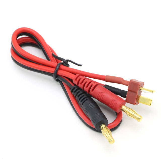 Imax B6 kabel ładowarki Lipo z wtykiem bananowym 4.0mm Amass MPX AS150 XT90 TRX XT60 EC5, 30CM, 12AWG - Wianko - 13