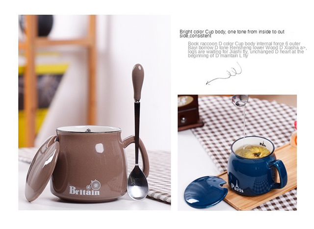 Japoński kubek ceramiczny z filtrującym uchwytem i zestawem filiżanek do kawy - prezent dla par, duże i ciepłe - Wianko - 5