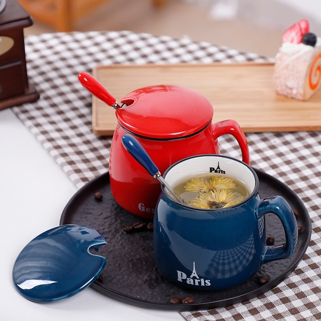 Japoński kubek ceramiczny z filtrującym uchwytem i zestawem filiżanek do kawy - prezent dla par, duże i ciepłe - Wianko - 10